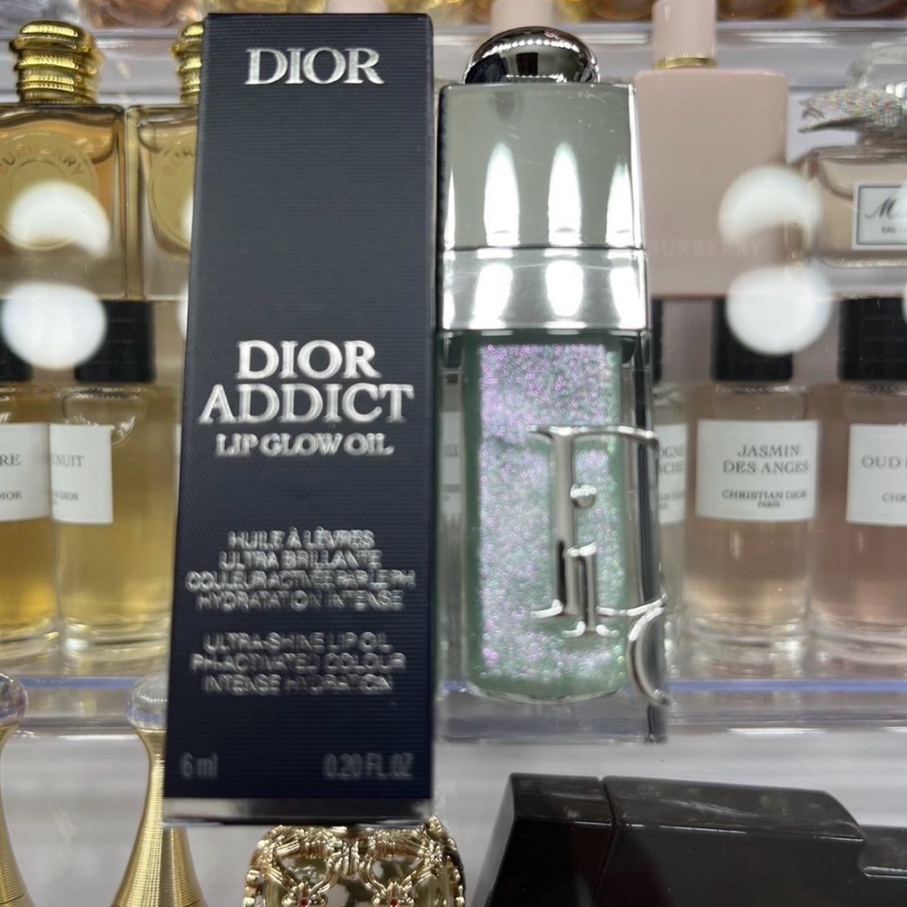 Dior Addict Lip Glow Oil - Silver and Pink